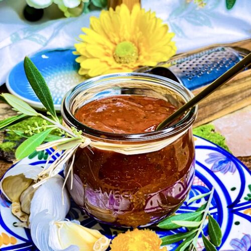 Lieblings-Grillsauce Nr. 1 schnell und einfach selber machen - Würzig, unwiderstehlich und vegan! 2 Grillsauce