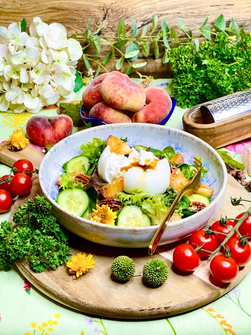 Pfirsich-Burrata-Salat1