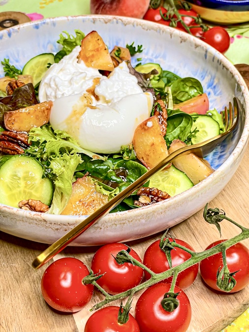 Pfirsich-Burrata-Salat1