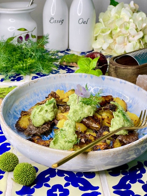 Smashed Potato Salad