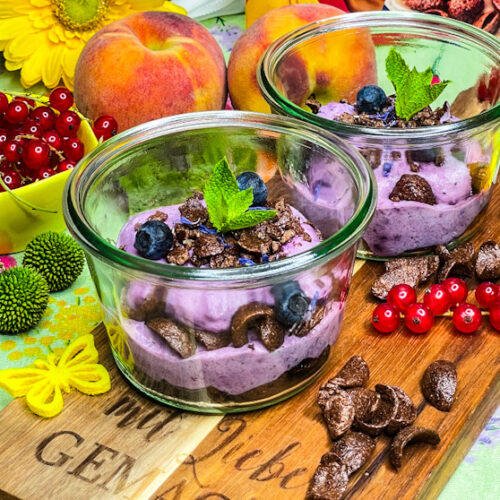Heidelbeer-Mousse