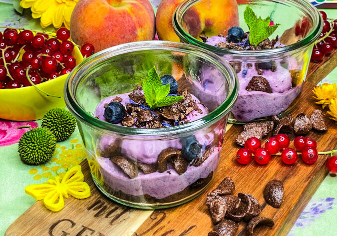 Heidelbeer-Mousse