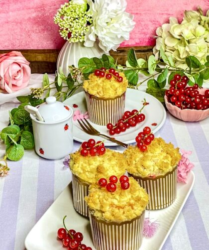 Johannisbeer-Muffins