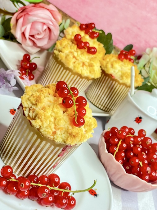 Johannisbeer-Muffins