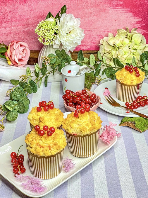 Johannisbeer-Muffins