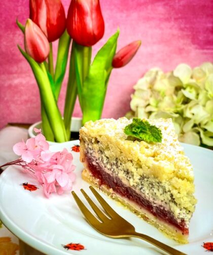Johannisbeer-Streuselkuchen