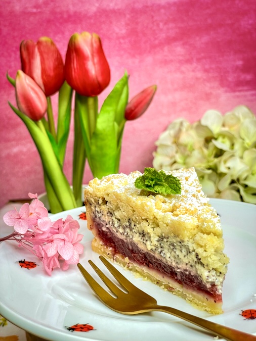 Johannisbeer-Streuselkuchen