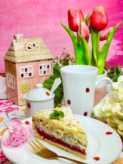 Johannisbeer-Streuselkuchen