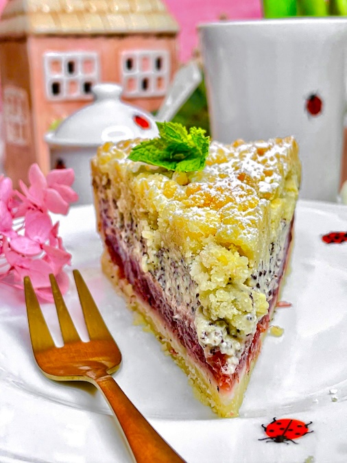 Johannisbeer-Streuselkuchen