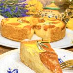 Käsekuchen mit Aprikosen