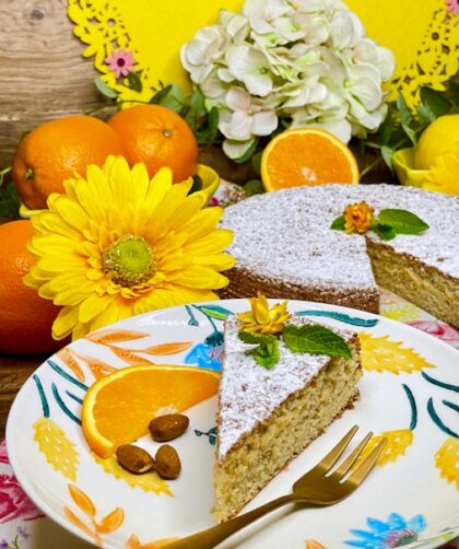 Mallorquinischer Mandelkuchen