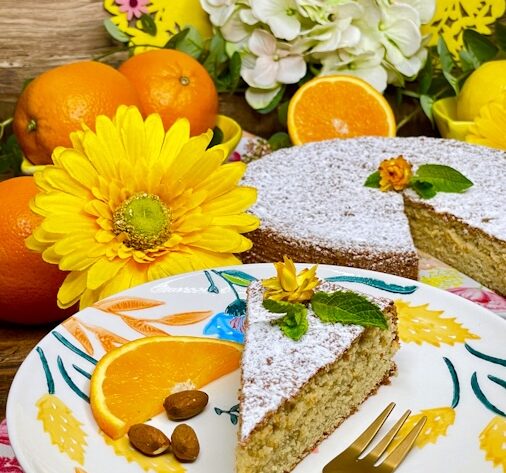 Mallorquinischer Mandelkuchen
