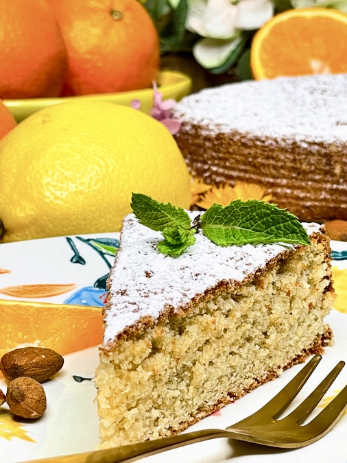 Mallorquinischer Mandelkuchen