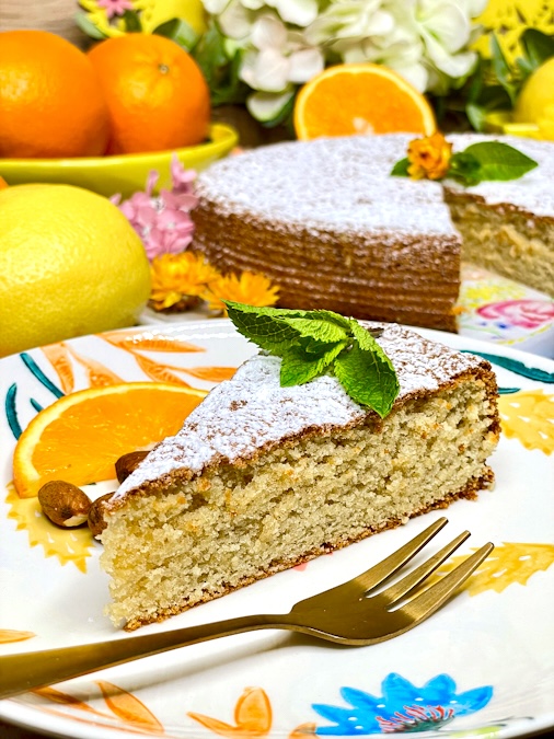 Mallorquinischer Mandelkuchen