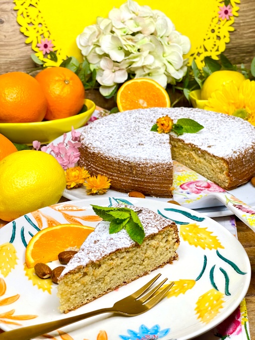 Mallorquinischer Mandelkuchen