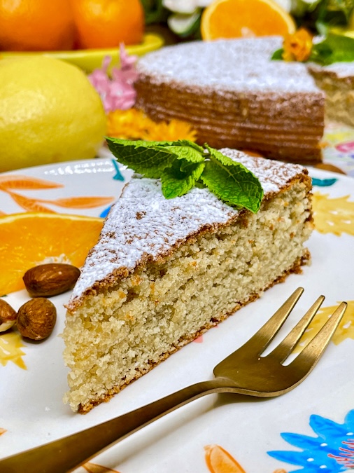 Mallorquinischer Mandelkuchen