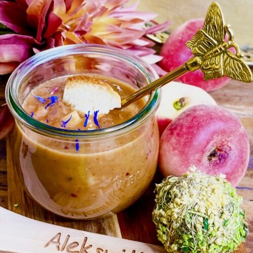Pfirsich-Chutney süß-sauer aus Weinbergpfirsichen: Schnell, einfach und 100 % lecker! 2 Pfirsich-Chutney