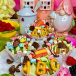 Regenbogen-Muffins