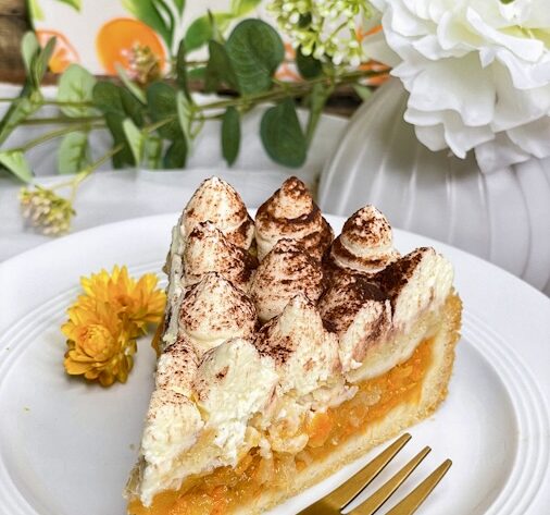Aprikosenkuchen mit Streuseln