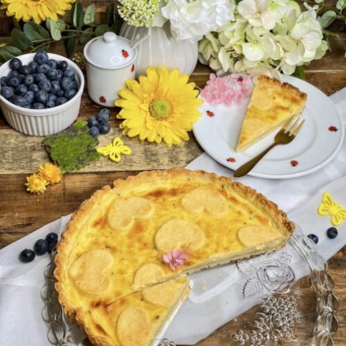 Crostata mit Vanillecreme