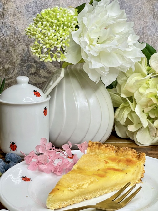 Crostata mit Vanillecreme 