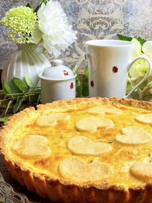 Crostata mit Vanillecreme 