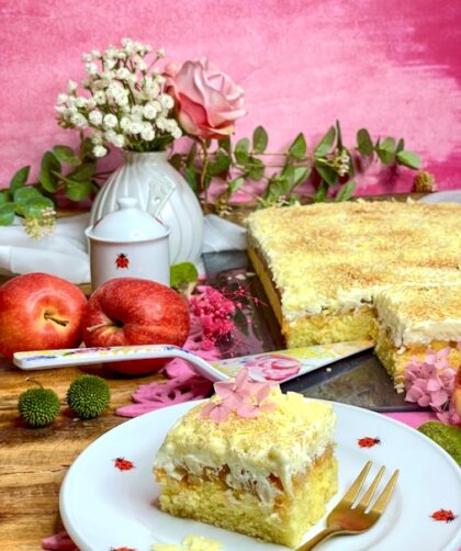 Apfeltorte vom Blech