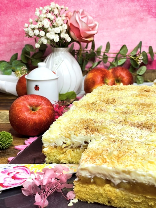 Apfeltorte vom Blech 