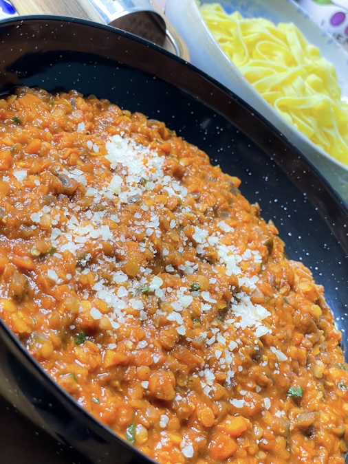 Linsenbolognese
