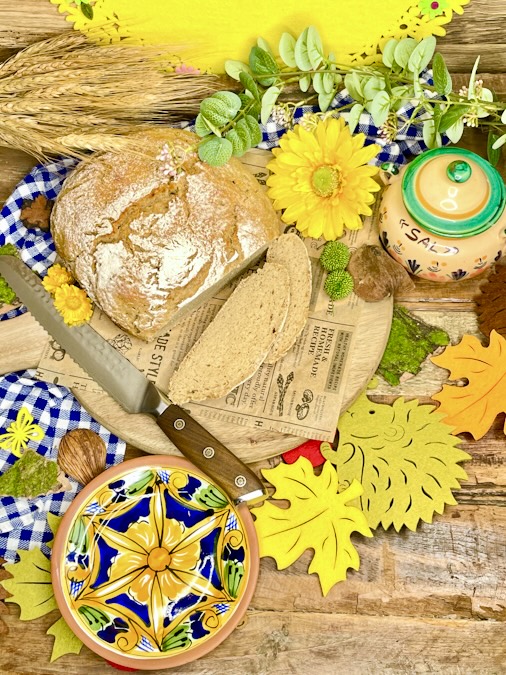 Quarkbrot mit Hefe 