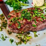 Steak braten