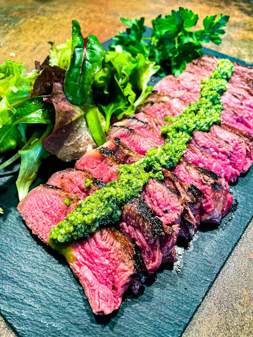 Steak braten 