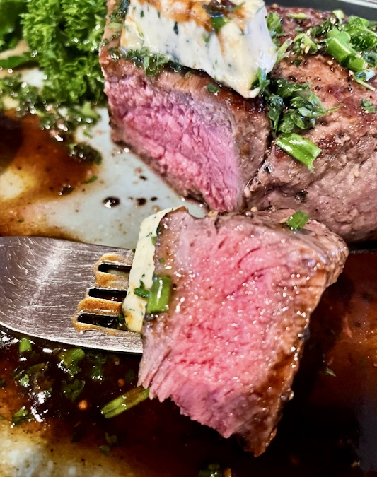 Steak braten 