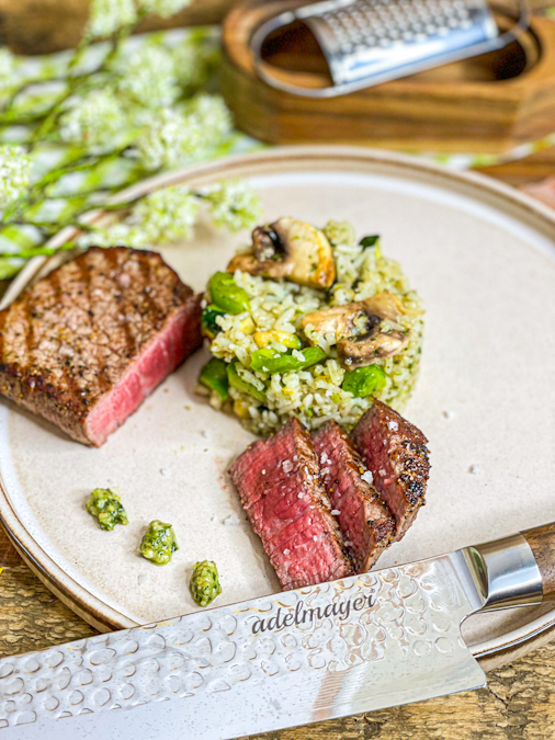 Steak braten 