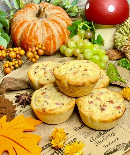 Zwiebelkuchen Muffins