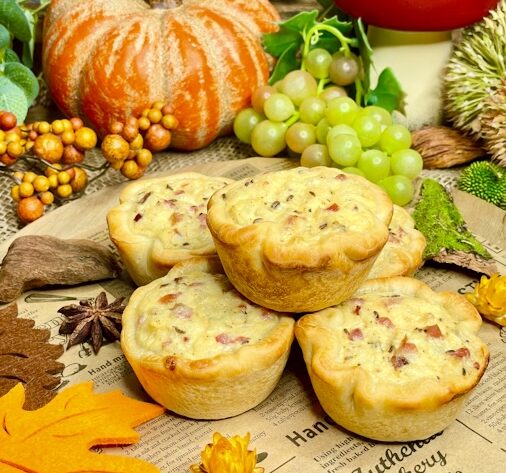 Zwiebelkuchen Muffins