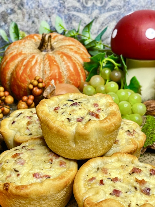 Zwiebelkuchen Muffins 