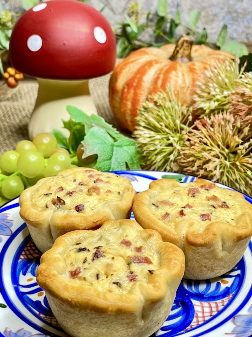 Zwiebelkuchen Muffins 