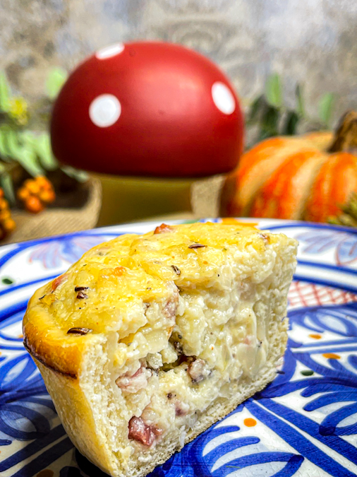 Zwiebelkuchen Muffins 