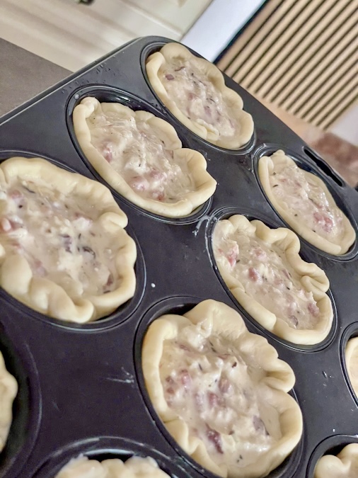 Zwiebelkuchen Muffins