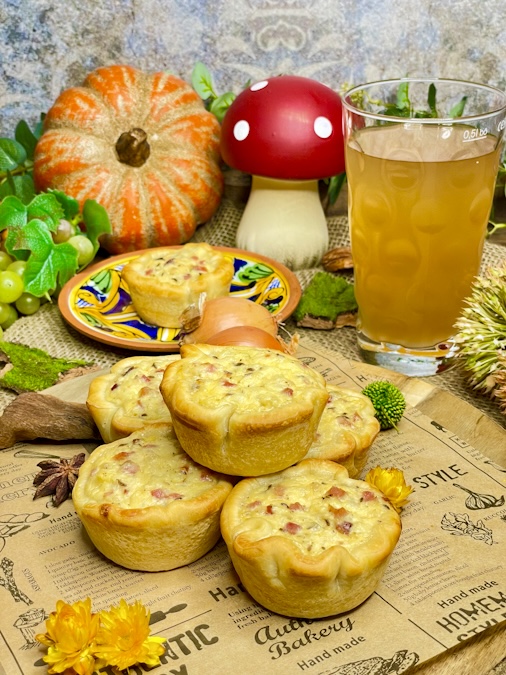Zwiebelkuchen Muffins 