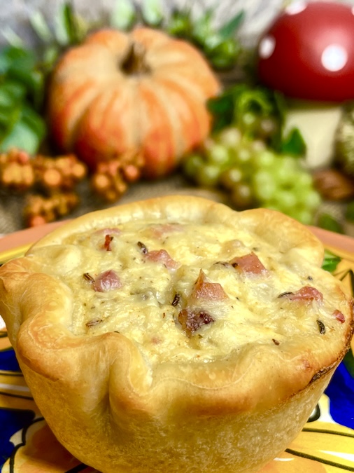 Zwiebelkuchen Muffins 