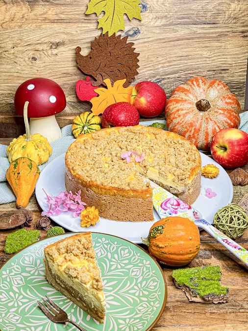 Apfelkuchen mit Rahmguss