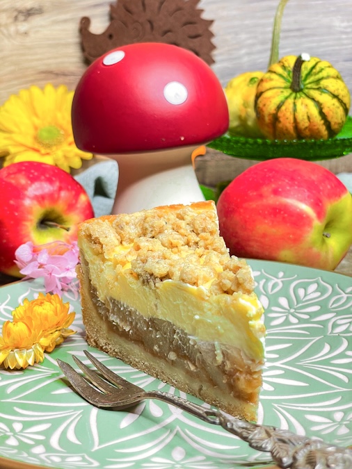 Apfelkuchen mit Rahmguss