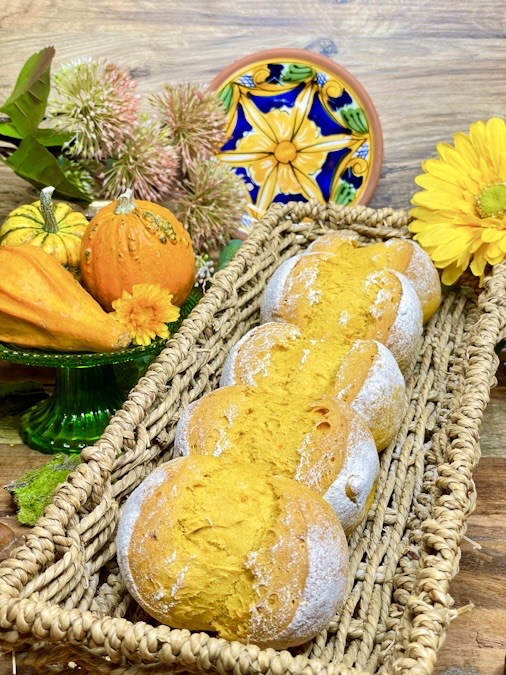Saftige Kürbisbrötchen