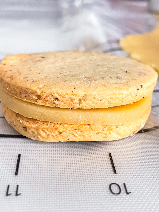 Walnuss Marzipan Plätzchen
