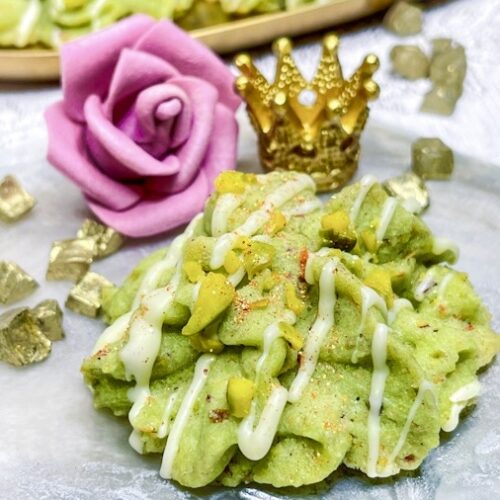 Spritzgebäck mit Pistazien - zart, buttrig & einfach himmlisch aromatisch 50 Stück 2 Spritzgebäck mit Pistazien