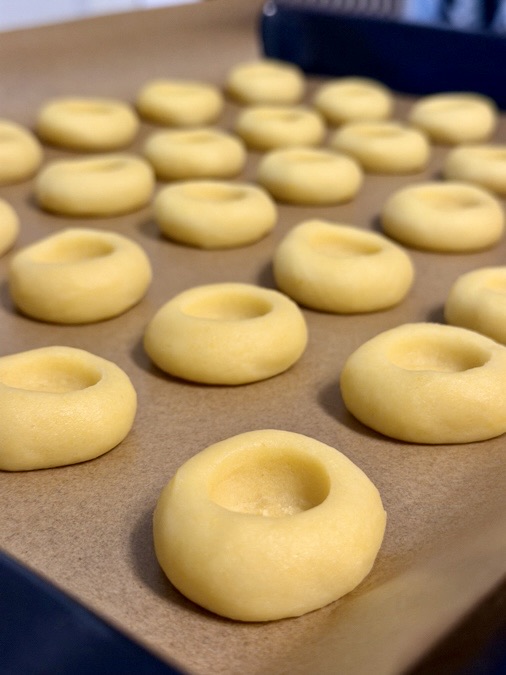 Engelsaugen wie von Oma - zartes Grundrezept für Weihnachten: einfach & gelingt immer (40 Stück) 4 Engelsaugen