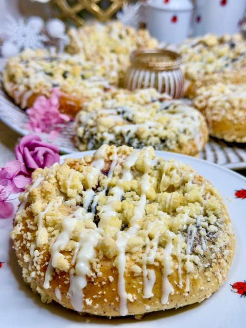 Hefeschnecken mit Mohn Hefeschnecken mit Mohn