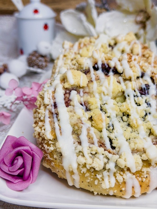 Hefeschnecken mit Mohn Hefeschnecken mit Mohn